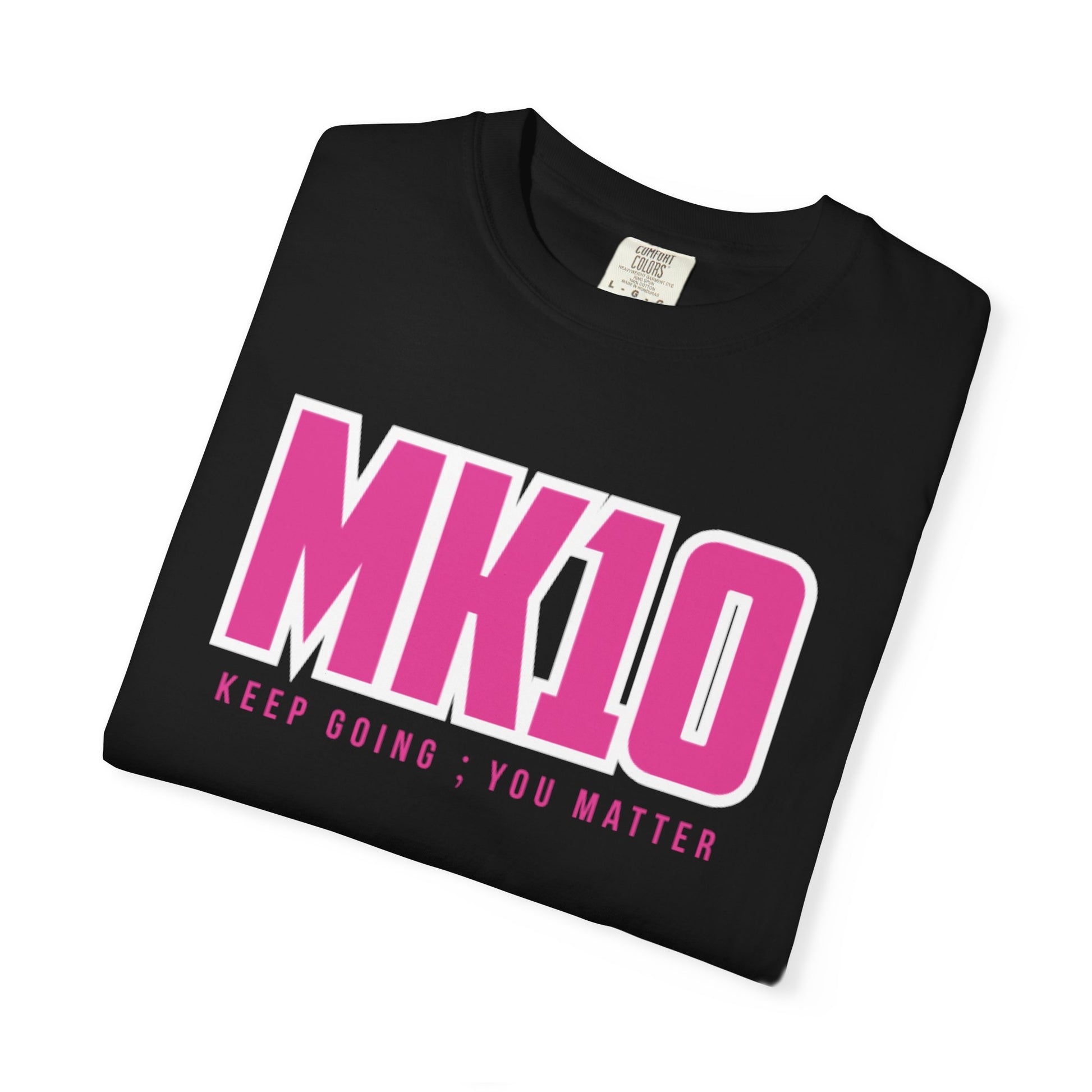 Breast Cancer Awareness Month MK10 Keep Going You Matter T-Shirt