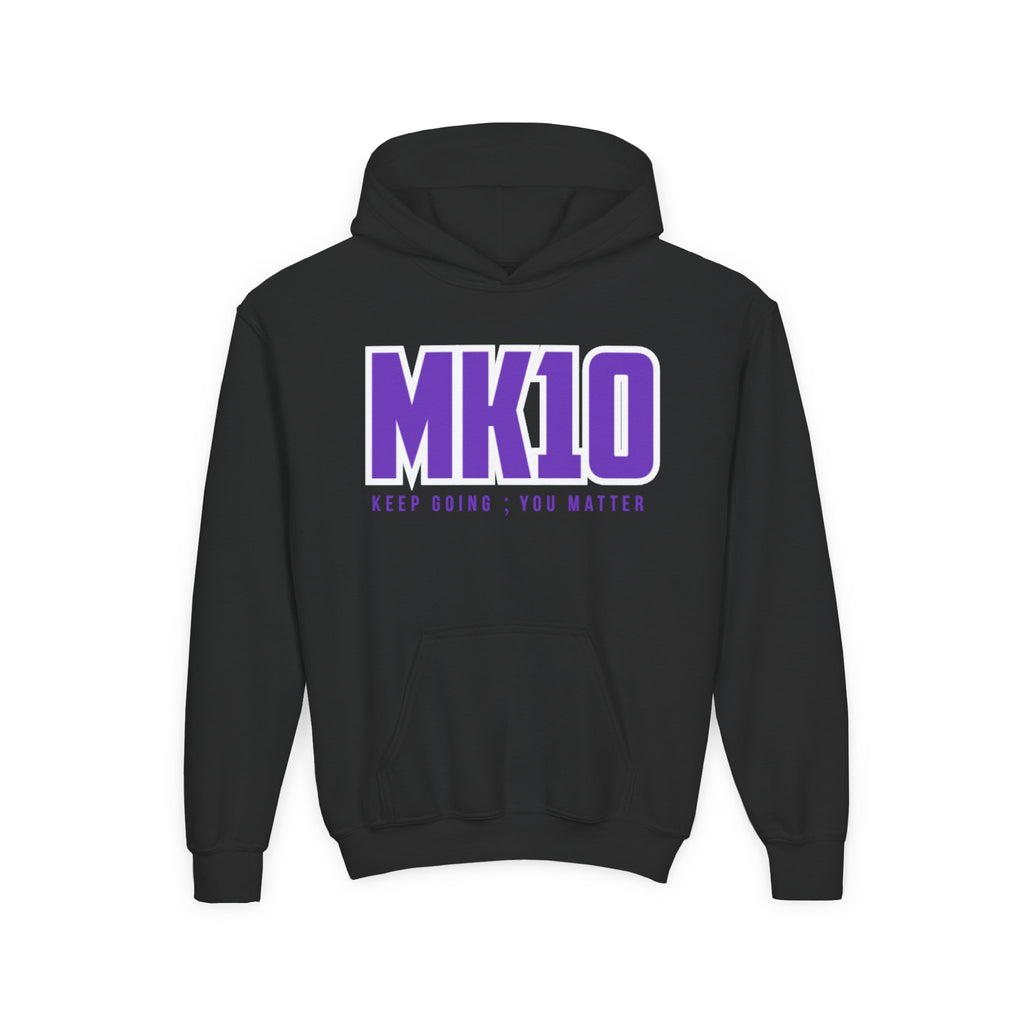 Youth Hoodie - Pancreatic Cancer Awareness Month MK10 Keep Going You Matter