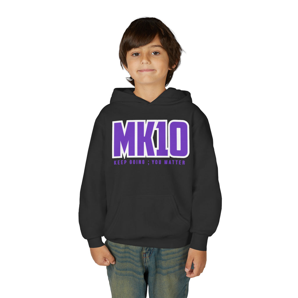 Youth Hoodie - Pancreatic Cancer Awareness Month MK10 Keep Going You Matter