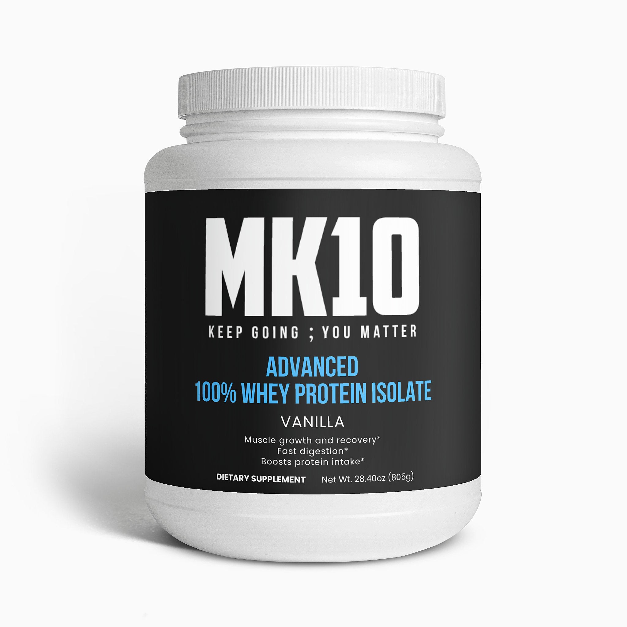 Advanced 100% Whey Protein Isolate (Vanilla)