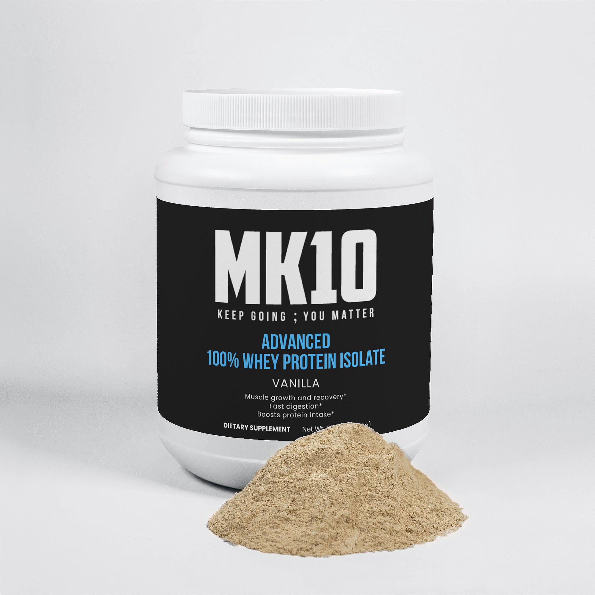 Advanced 100% Whey Protein Isolate (Vanilla)