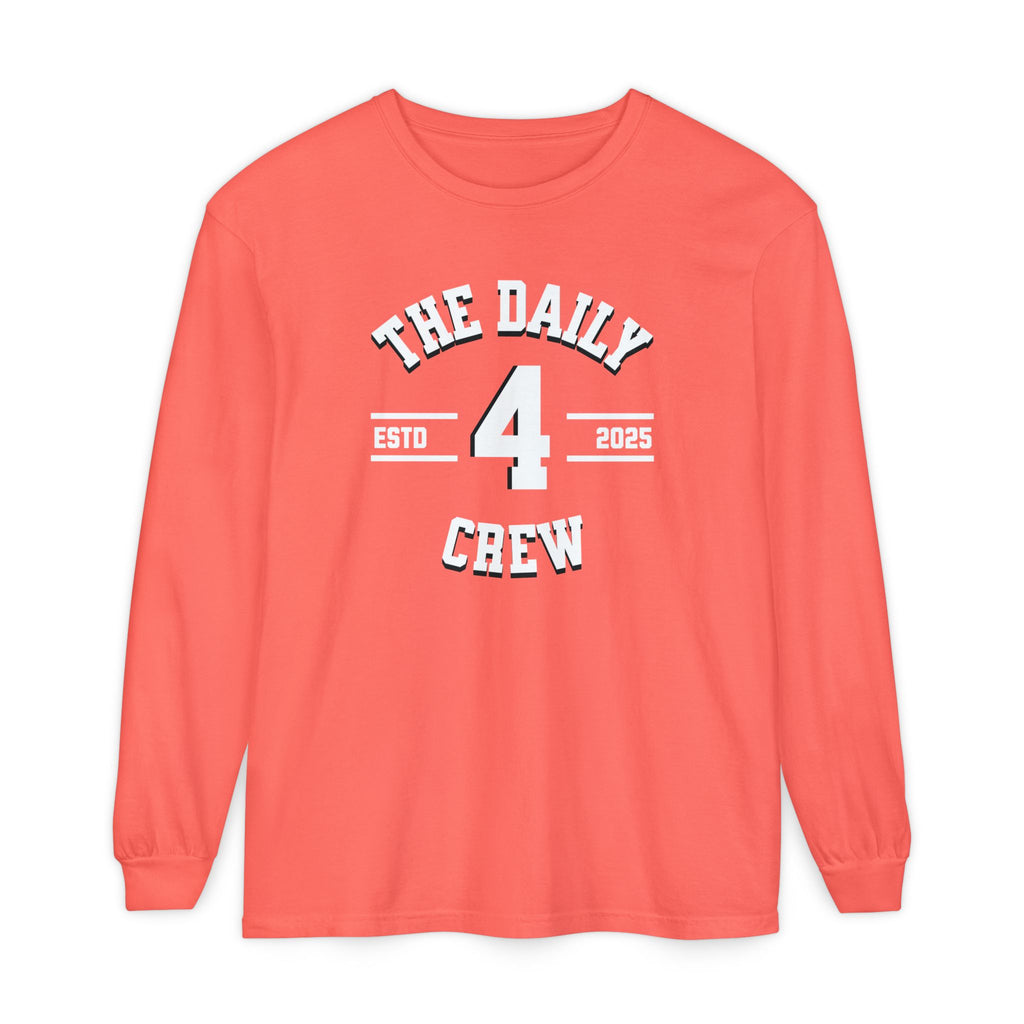 Long Sleeve Daily 4's Crew T-Shirt