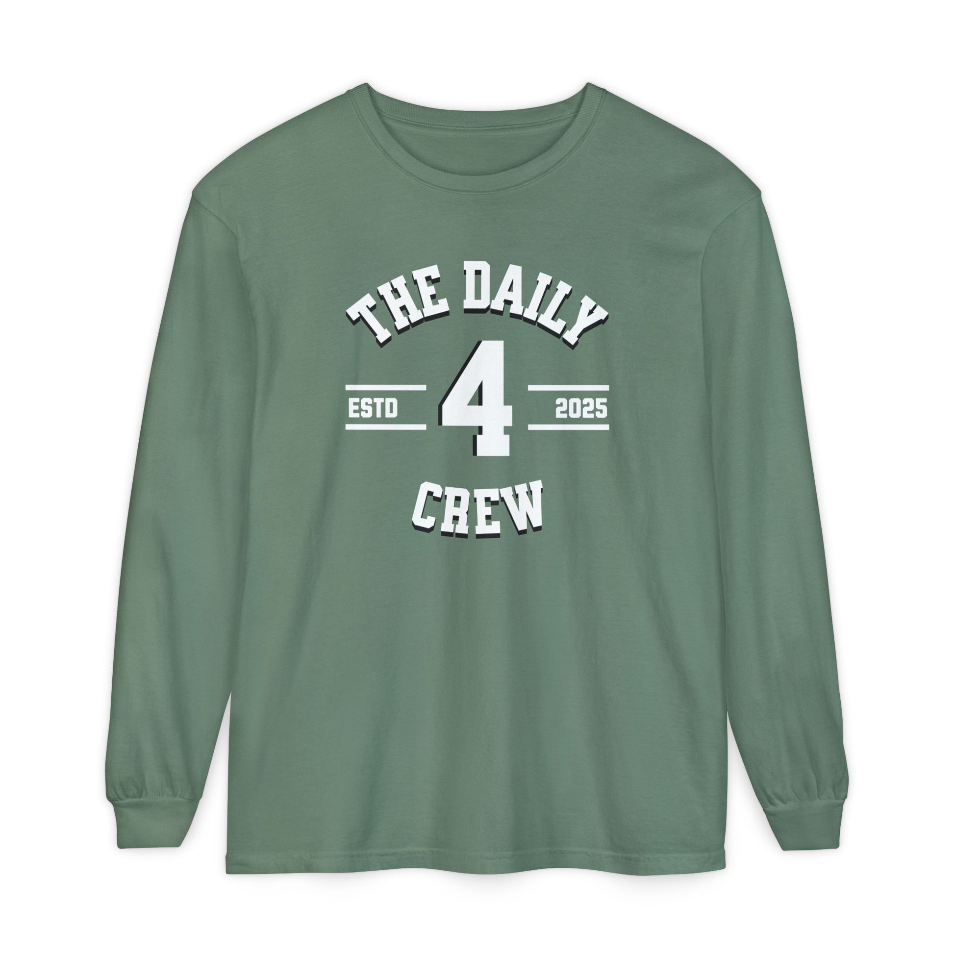 Long Sleeve Daily 4's Crew T-Shirt