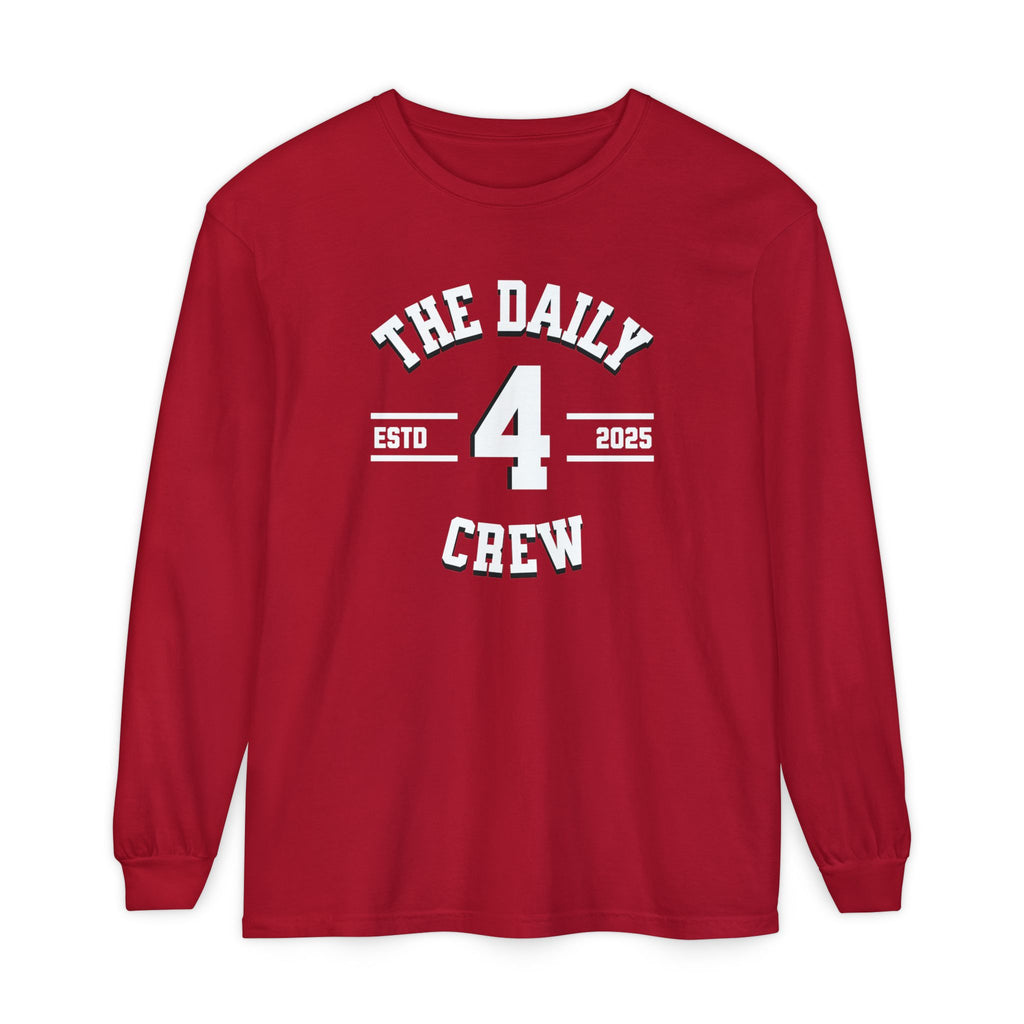 Long Sleeve Daily 4's Crew T-Shirt