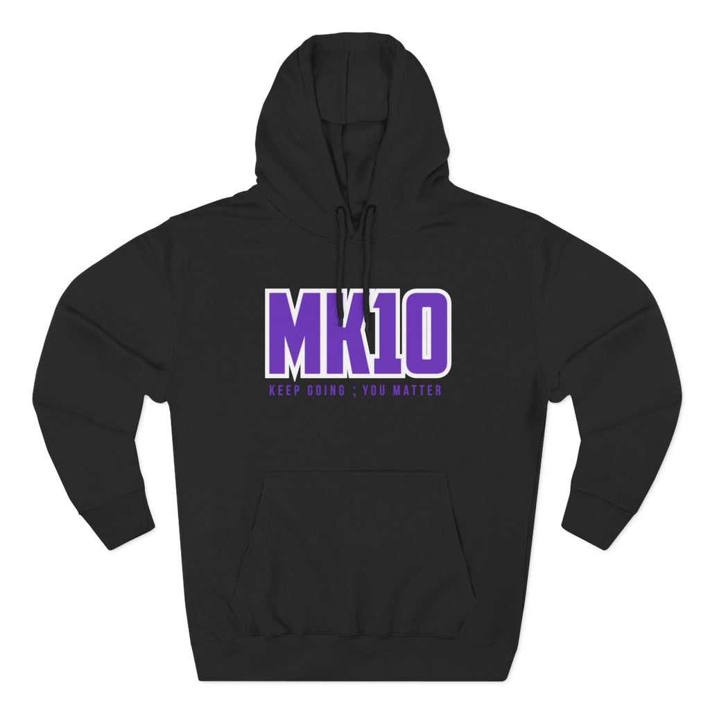 Pancreatic Cancer Awareness Month MK10 Keep Going You Matter Hoodie