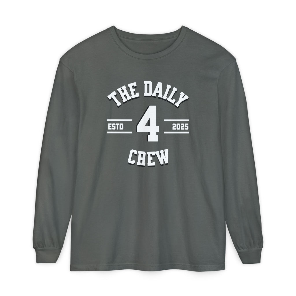 Long Sleeve Daily 4's Crew T-Shirt