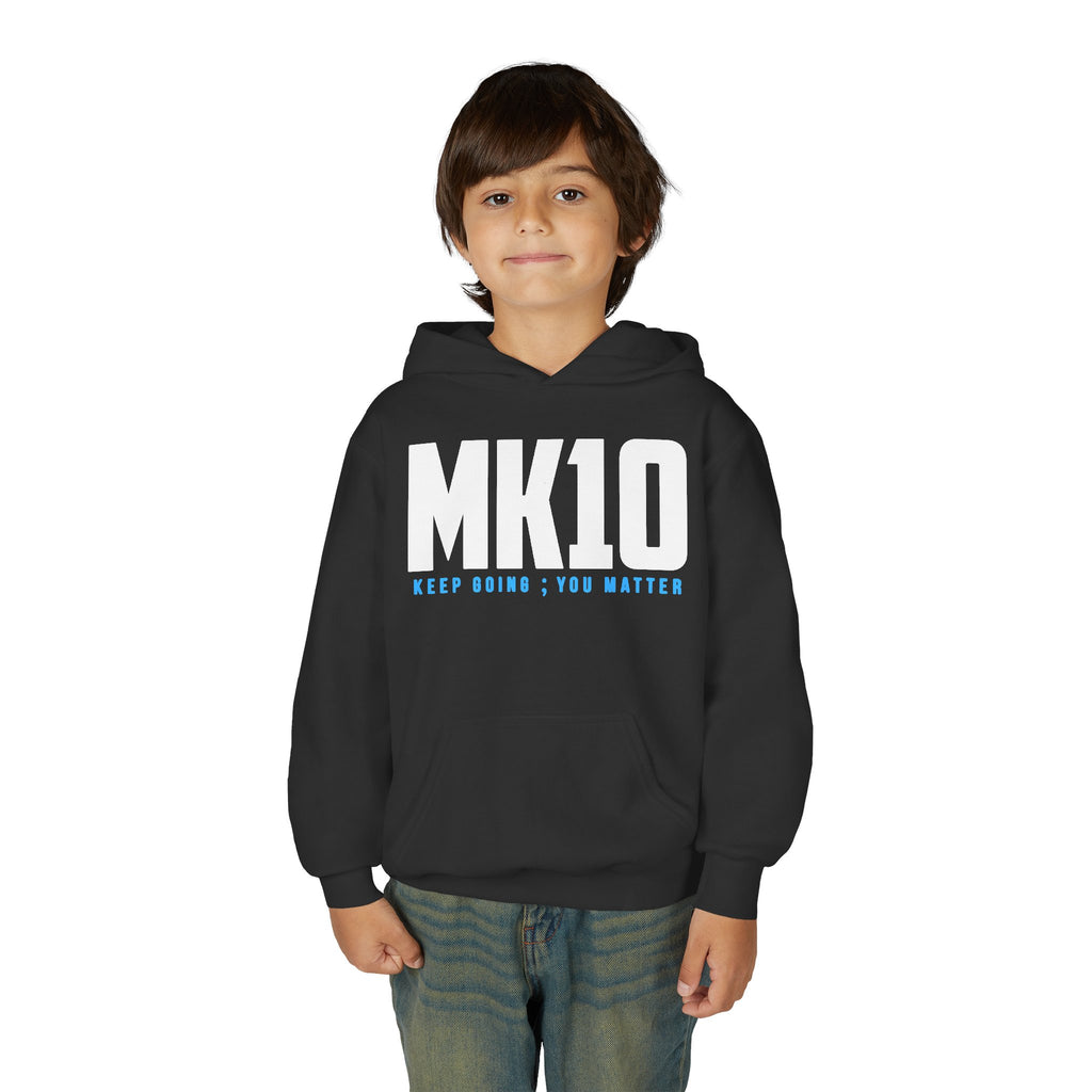 Youth Hoodie - MK10 Keep Going You Matter